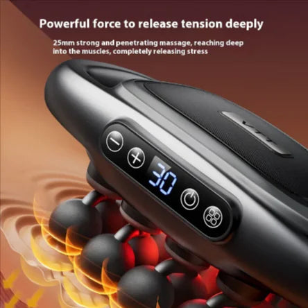 16-Head Deep Tissue Massage Gun – Powerful Relief for Total Body Recovery