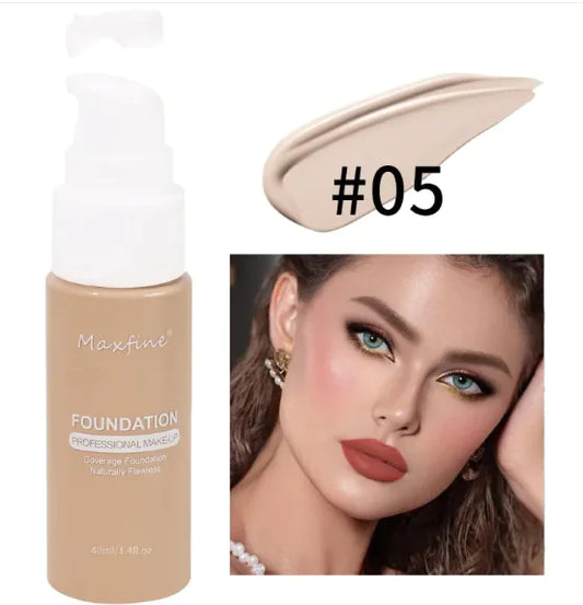 PerfectCover 12-Color Liquid Foundation & Concealer – Flawless, Long-Lasting Coverage